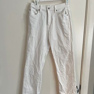 Uniqlo high waist straight leg jeans